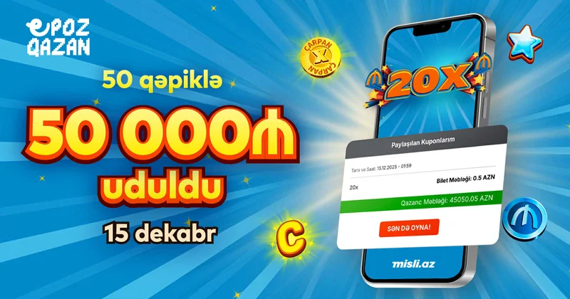 da ardıcıl 2 böyük uduş!