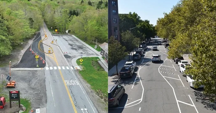 Xətai prospektində zolaqların əyilməsi nəyə lazımdır? FOTO