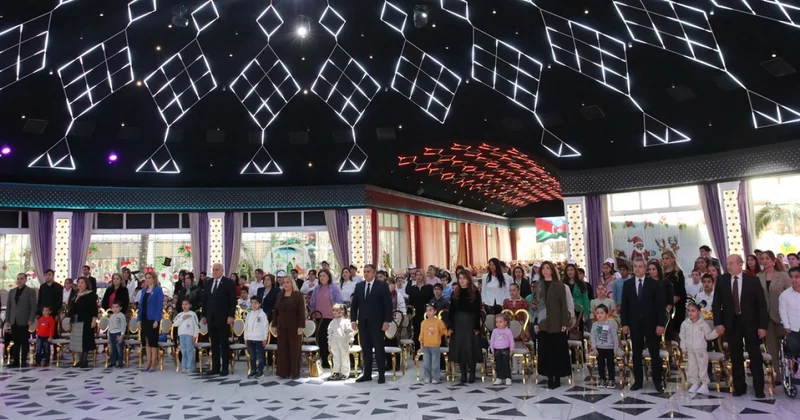 YAP Nizami rayon təşkilatı onlar üçün Yeni il şənliyi keçirdi FOTOLAR