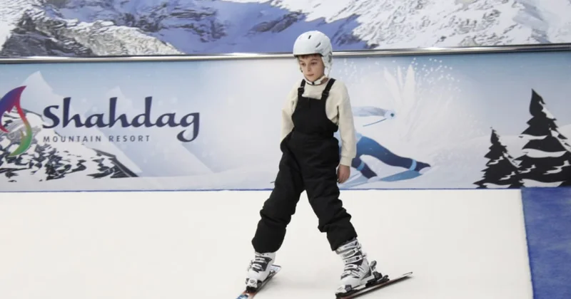 Azərbaycanda ilk: Şahdağ Turizm Mərkəzində il boyu xizək sürmək imkanı verən xüsusi simulyatorlar quraşdırılıb