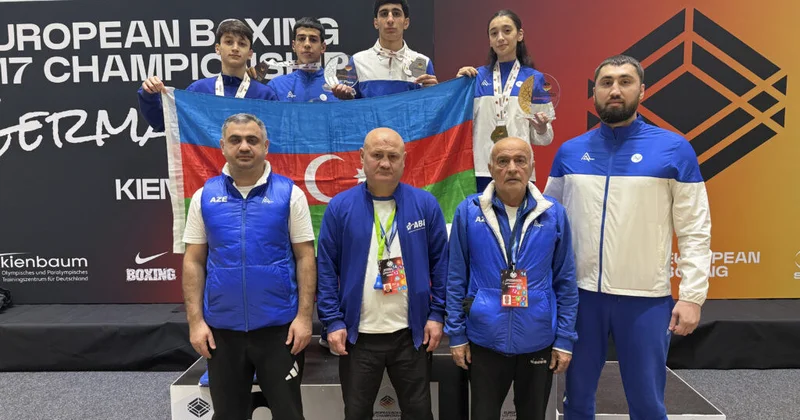 Azərbaycanın iki boksçusu Avropa çempionu olub, ikisi gümüş medal qazanıb FOTO