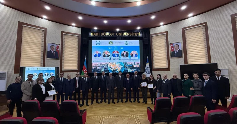 BDU da “Qalib lider faktoru: Ölkəmizin dünyada artan nüfuzu və yeni reallıqlar” mövzusunda tədbir keçirilib FOTOLAR