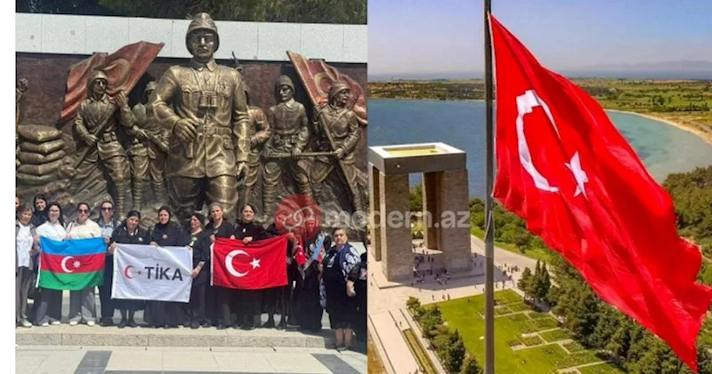 Şəhid xanımları Çanaqqalaya GEDƏCƏK