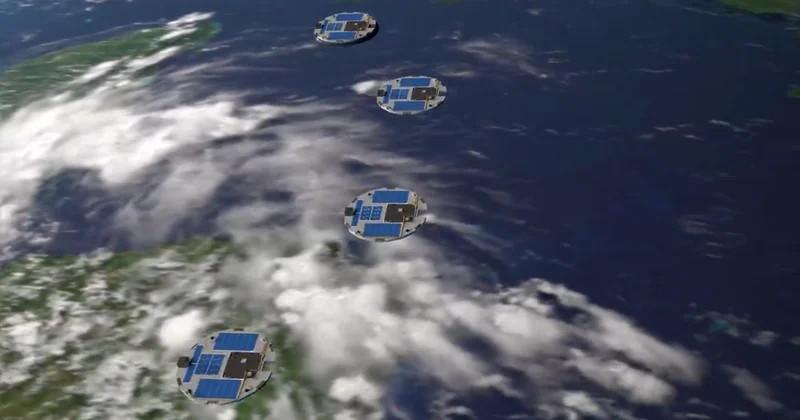 ABŞ elektrik raket mühərriki ilə təchiz olunmuş disk formalı peykləri orbitə ÇIXARDI VİDEO