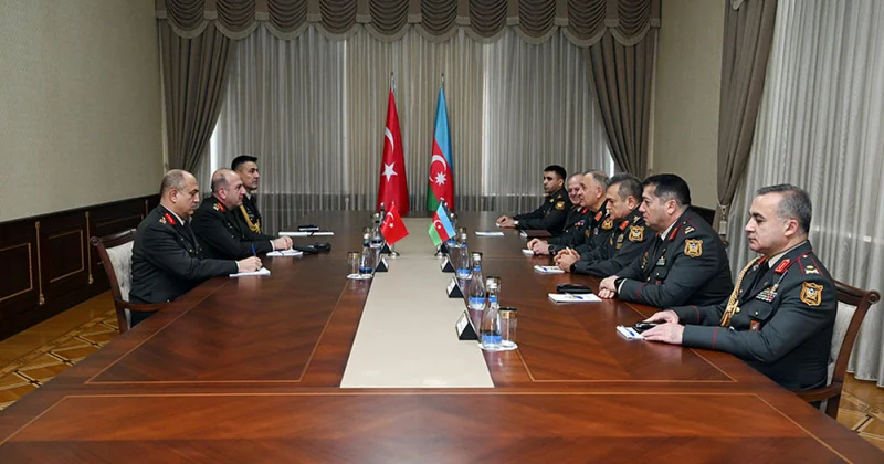 Kərim Vəliyev Türkiyə generalının rəhbərlik etdiyi heyətlə görüşüb