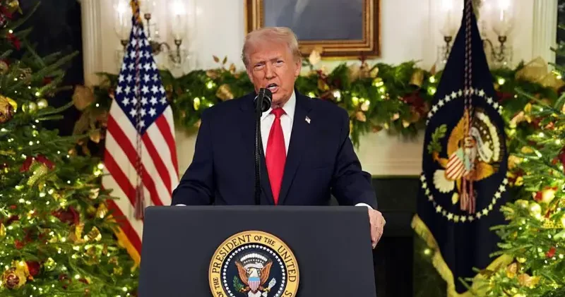 Tramp xalqa müraciət etdi: “Bir il əvvəl ölkəmiz ölü vəziyyətdə idi“ BBC