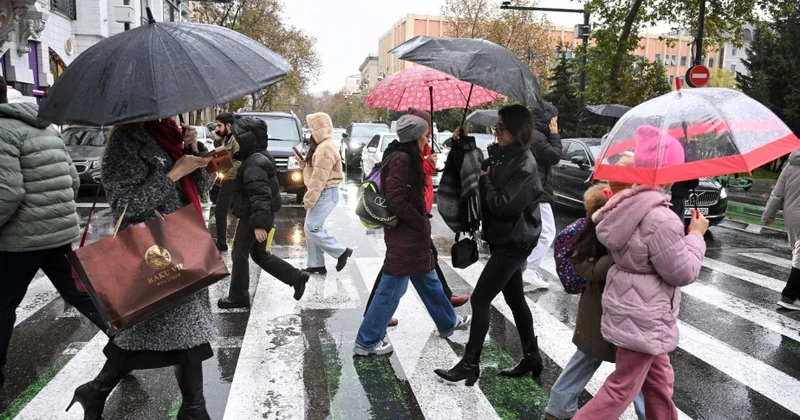Yağış yağanda… FOTOREPORTAJ