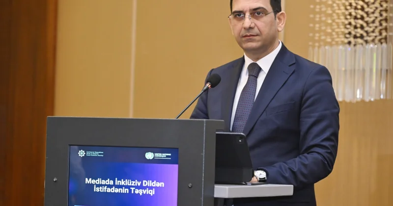 Rəşad Mustafayev: Mediada inklüziv kommunikasiya xüsusi diqqət və məsuliyyət tələb edir