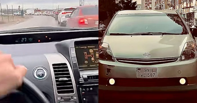 Əks yola çıxan sürücü videosunu çəkib özünü “TikTok”da ifşa etdi VİDEO