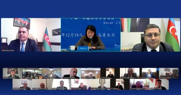 Naxçıvan və Urumçi şəhərləri arasında iqtisadi əməkdaşlığa dair onlayn görüş keçirilib