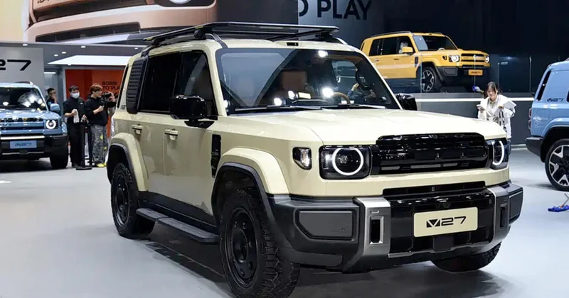 В Китае начали принимать заказы на новый внедорожник iCar V27