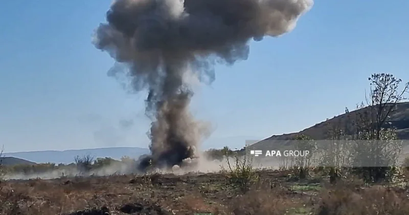 Ağdamda 43 yaşlı kişi traktorla yer şumlayarkən tank əleyhinə minaya düşüb