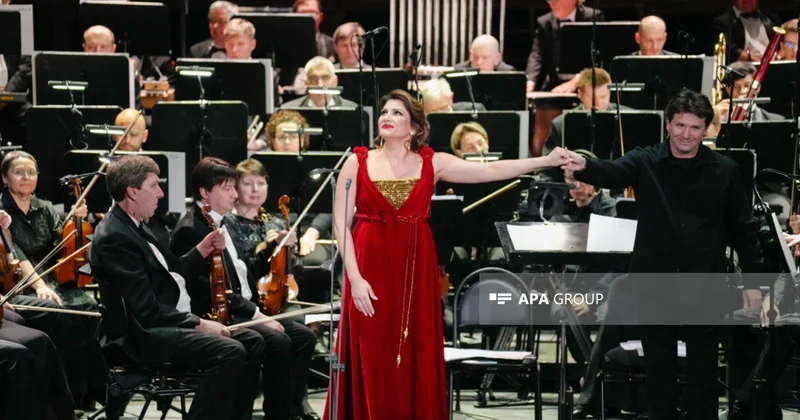 Moskvanın Bolşoy Teatr ında Azərbaycanın Xalq artistinin yubiley konserti keçirilib