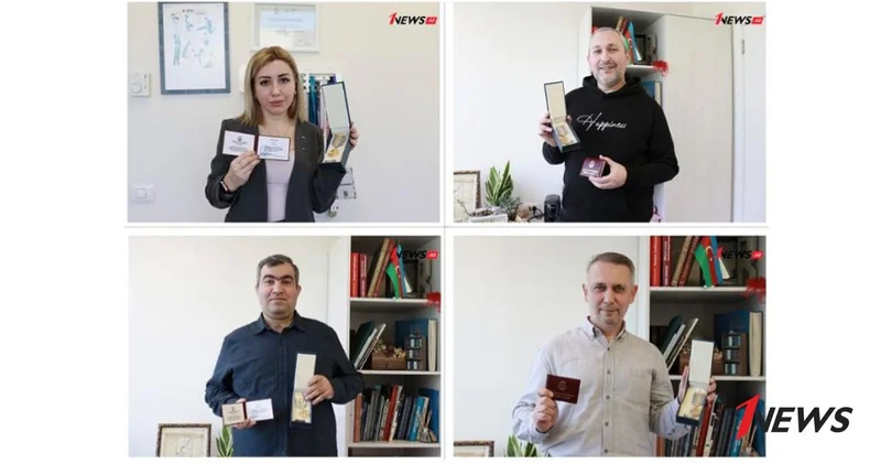 Четыре сотрудника удостоены государственной награды