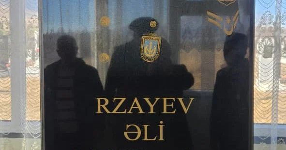 Şəhidin məzarı ziyarət olundu, ruhuna dualar oxundu