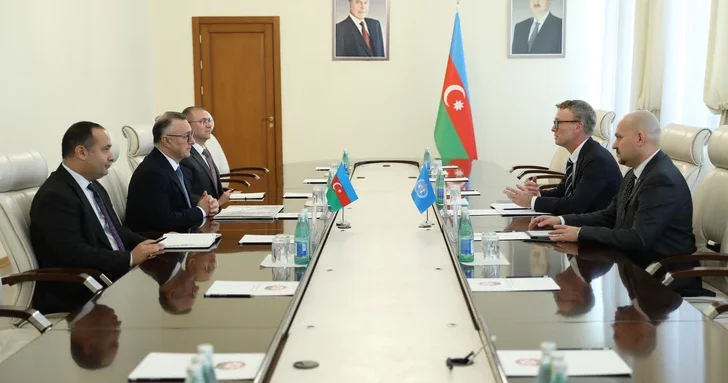 В Министерстве здравоохранения Азербайджана состоялась встреча с директором департамента ЕРБ ВОЗ