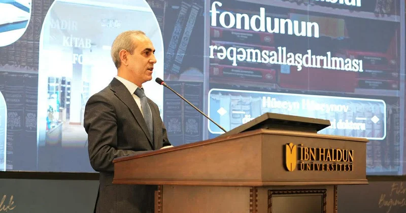 MEK direktoru İstanbulda beynəlxalq konfransda çıxış edib