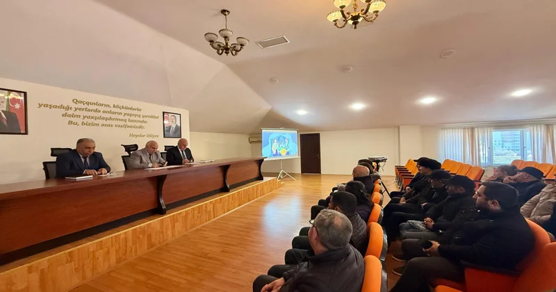 Ağdam, Xocalı və Ağdərəyə köçürülən ailələr mina təhlükəsi ilə bağlı maarifləndirilib