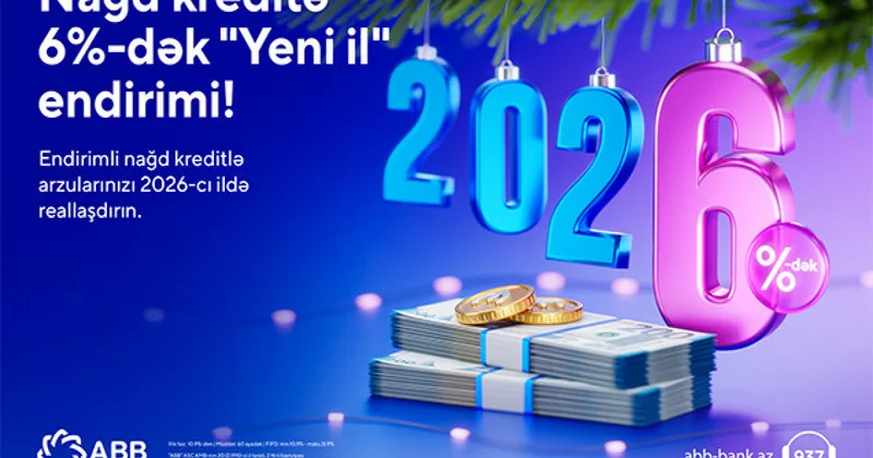 ABB də nağd kreditə 6% dək endirim!