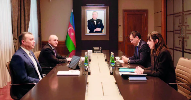 Maliyyə naziri BMT nin rezident əlaqələndiricisi ilə görüşüb