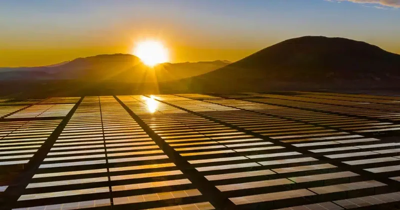 Çində günəş elektrik stansiyası səhranı oyandırdı Alimlər