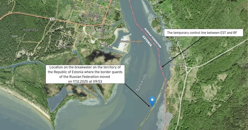 Российские военные вторглись на территорию Эстонии ВИДЕО
