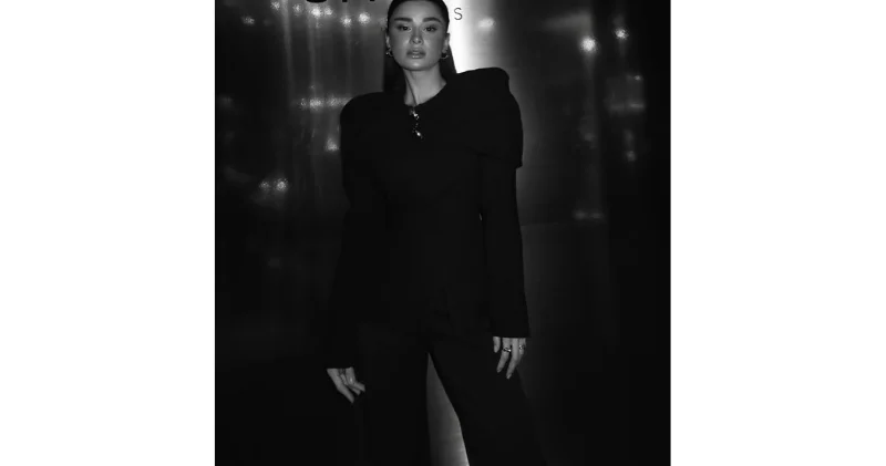 Нармин Кязымзаде предстала в total black образе ФОТО