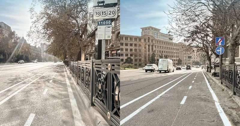 Paytaxtın iki küçəsində YENİLİK FOTO