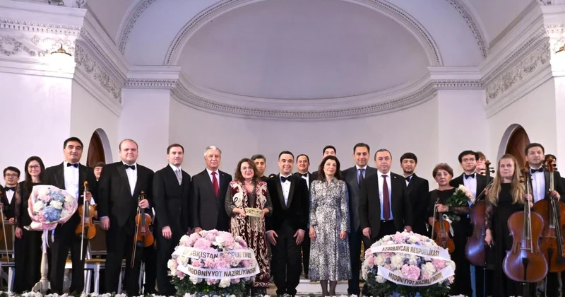 Özbəkistan Respublikasının Mədəniyyət Günləri çərçivəsində parlaq və yaddaqalan konsert proqramı baş tutdu FOTO