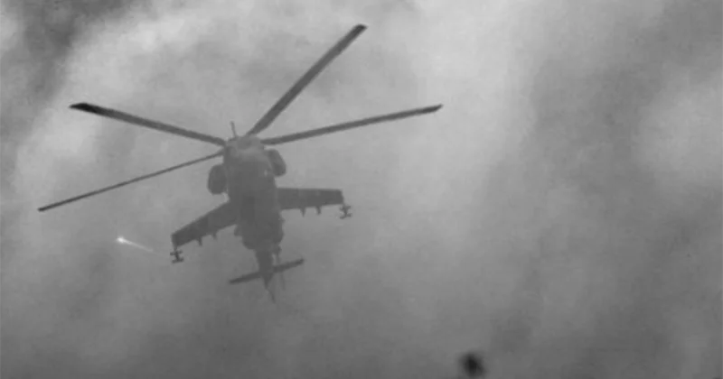 Ukraynaya məxsus Mi 24 ün ekipajı həlak olub