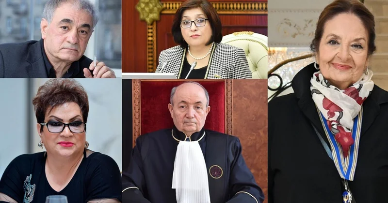 Yubileylərində orden və medal alanlar SİYAHI