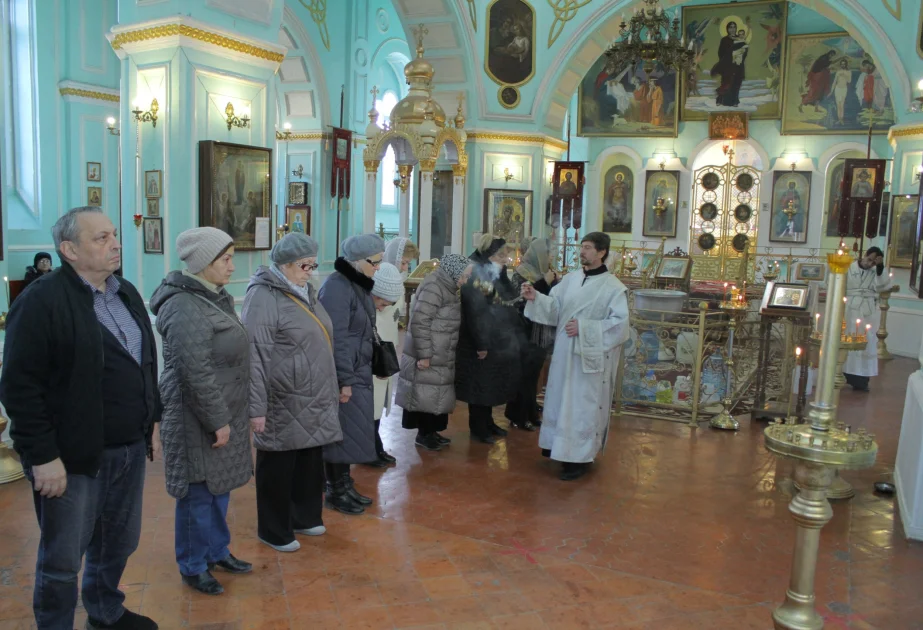 Gəncədəki Nevski adına Rus Pravoslav kilsəsində tədbir keçirilib AZƏRTAC