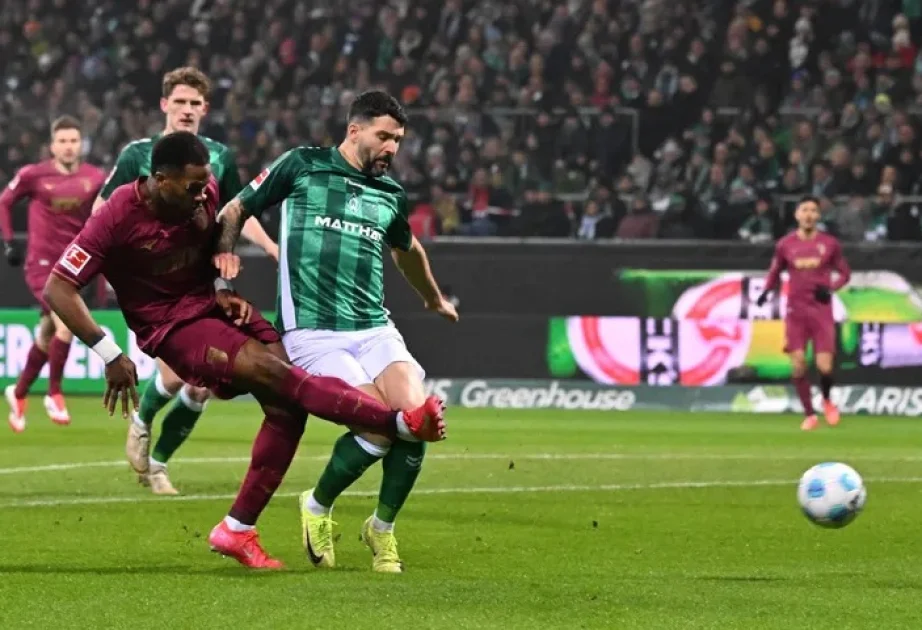 Bundesliqa: “Verder Bremen” doğma meydanda “Auqsburq”a uduzub AZƏRTAC