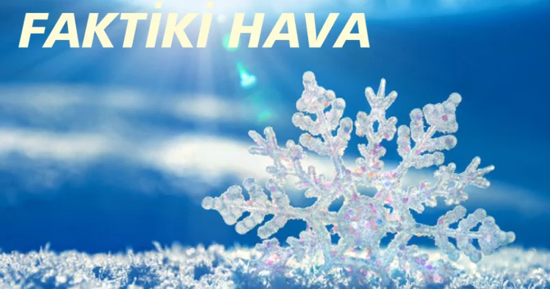 Sulu qar və qar yağır, külək əsir, duman müşahidə olunur FAKTİKİ HAVA