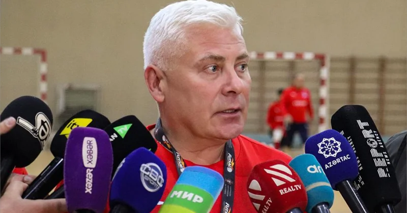 İşimiz çox, vaxtımız isə azdır Millinin baş məşqçisi