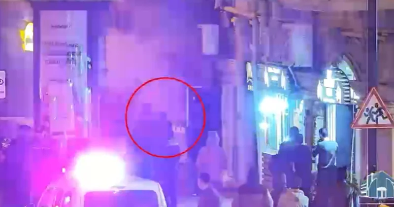 Bakının mərkəzində baş verən yanğına polis belə müdaxilə etdi VİDEO