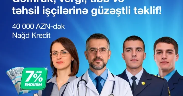 Daha sərfəli Nağd Kredit AccessBank 7% endirim kampaniyasını davam etdirir