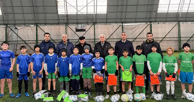 AFFA rəsmiləri bölgələrdə uşaq futbol məktəblərini ziyarət ediblər