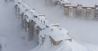 Kamçatka qar qaltında VİDEO