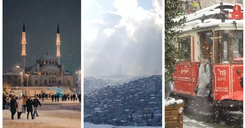 Стамбул оказался парализован из за мощного снегопада