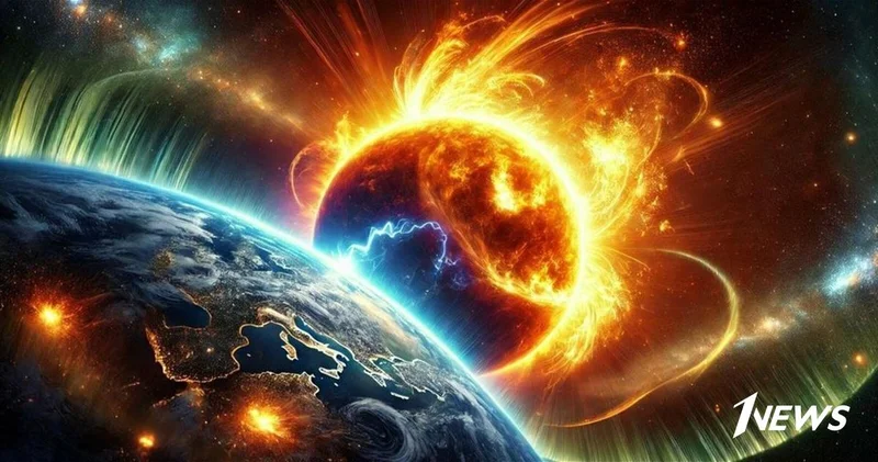 Названа дата сильной геомагнитной бури на Земле