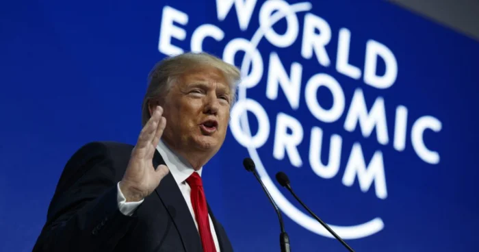 Tramp Davosda “kiçik Amerika” yaradır