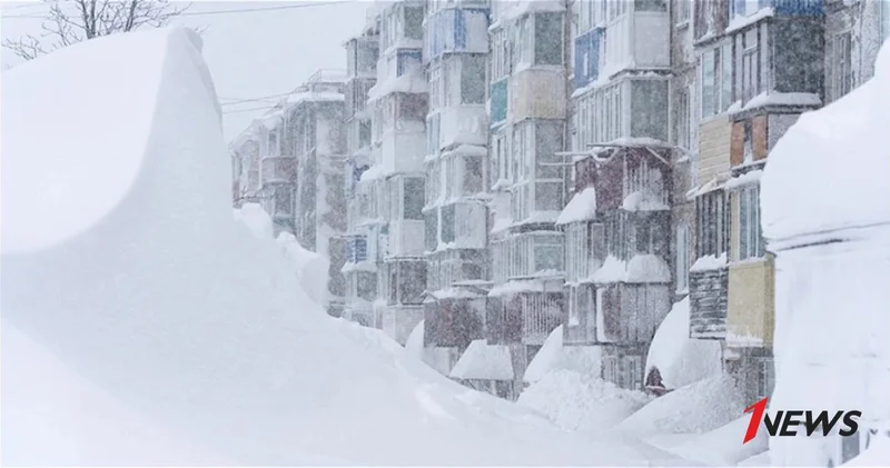На Камчатке аномальные снегопады впервые за 60 лет ФОТО