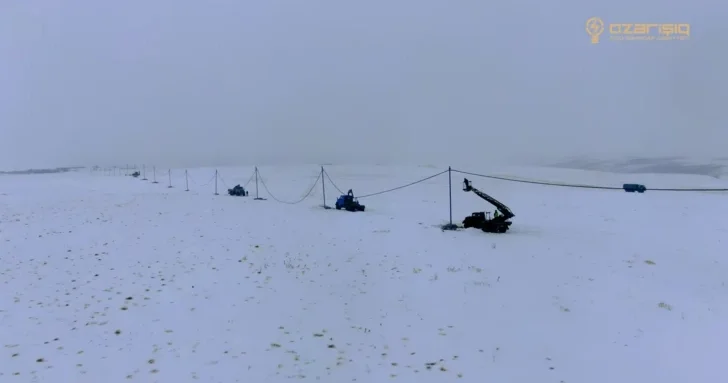 Вопреки морозам и снегу: как идет восстановление энергетической инфраструктуры в Кяльбаджаре