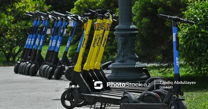 Электросамокаты: проблема хаотичной парковки и меры контроля в Баку