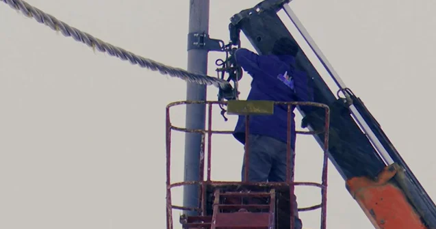 “Azərişıq” Kəlbəcərdə yenidənqurma işlərini davam etdirir Video