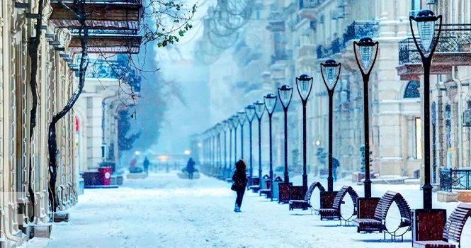 В Баку и на Абшероне 20 января ожидаются снег и мокрый снег