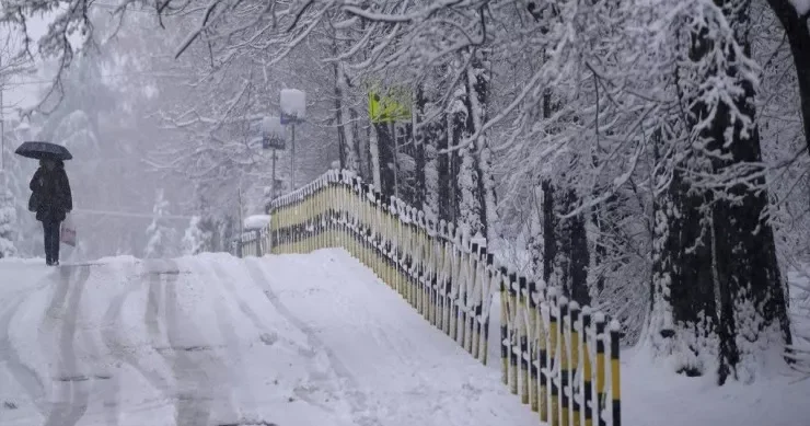 Bu yerlərə qar yağır FAKTİKİ HAVA