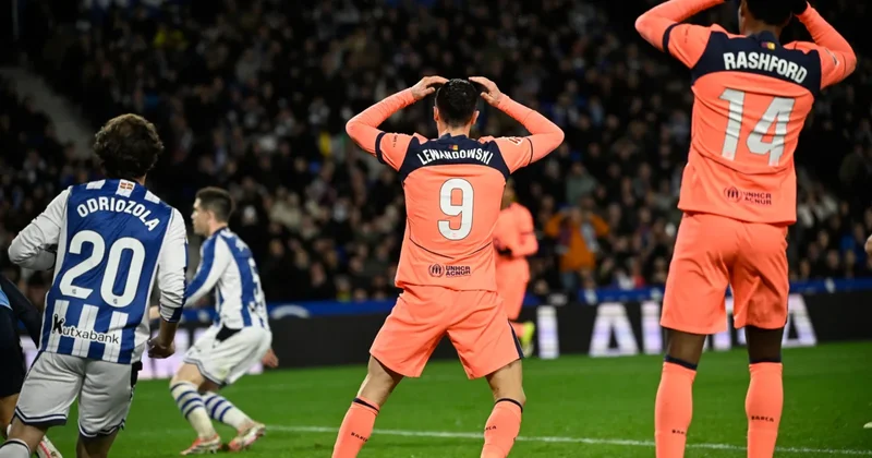 Barselona Real Sosyedad a uduzdu VİDEO