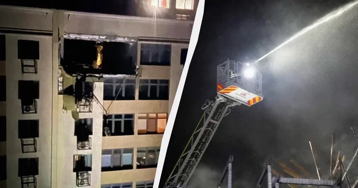 Российские дроны разрушили жилую высотку и энергообъекты Одессы
